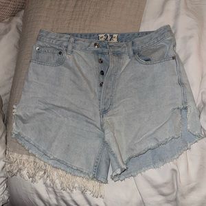 Free People vintage jean shorts